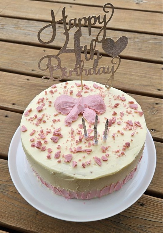 Custom birthday cake
